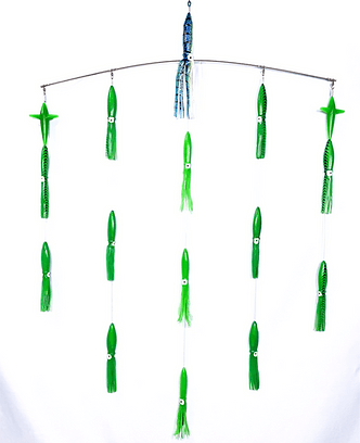 Green w/ squid lead