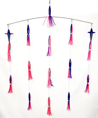 Pink/Purple w Squid Lead